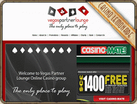Screenshot Vegas Partner Lounge
